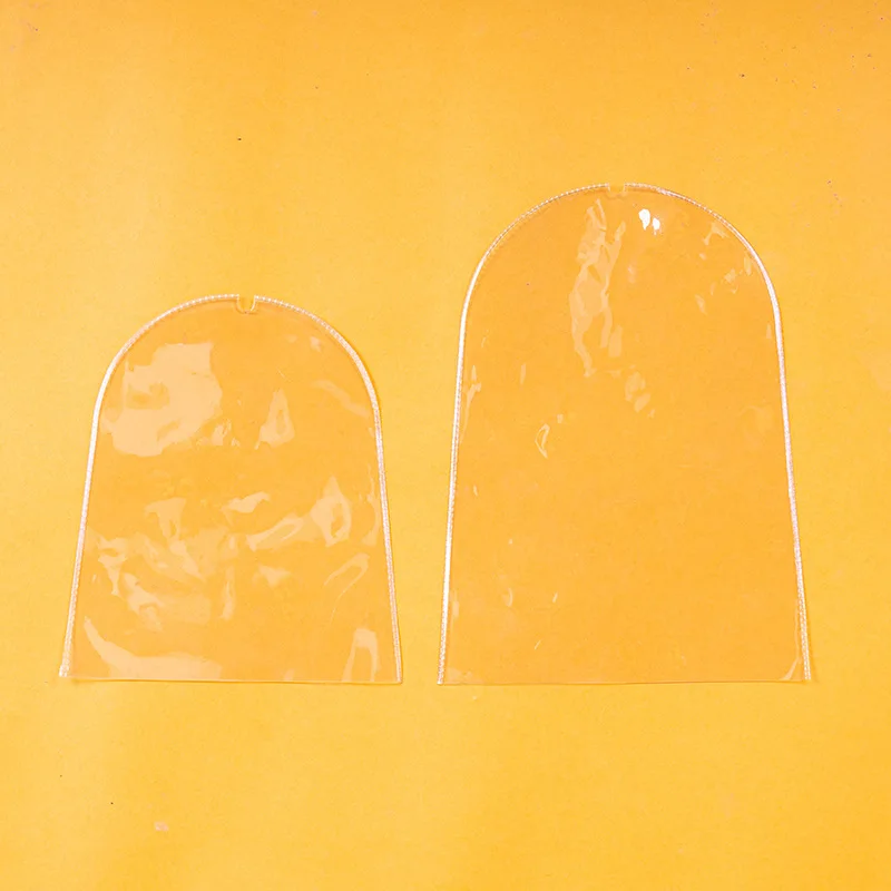 

3 pcs Clear Protective Covers Waterproof Transparent Pvc Dust Rainproof Sleeves For Baby Lightweight Storage Display