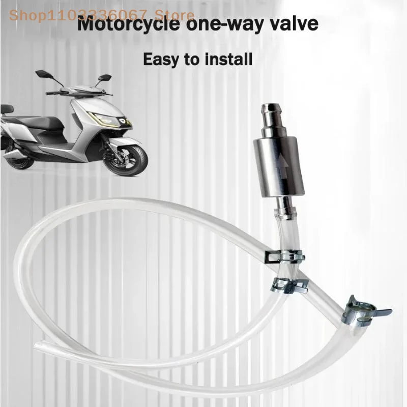 【HLS】【HB】Motorcycle Brake Bleeder Kit, Manual Fluid Extractor Pump, One-Way Check Valve Hydraulic Brake Clutch Bleeding Tool