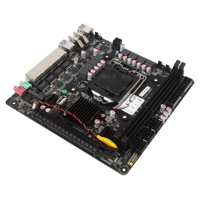 Mini ITX Server Motherboard ITX-C246 With 4 LAN 8 SATA Interface, vPro Tech For Home Storage Virtualization Soft Router