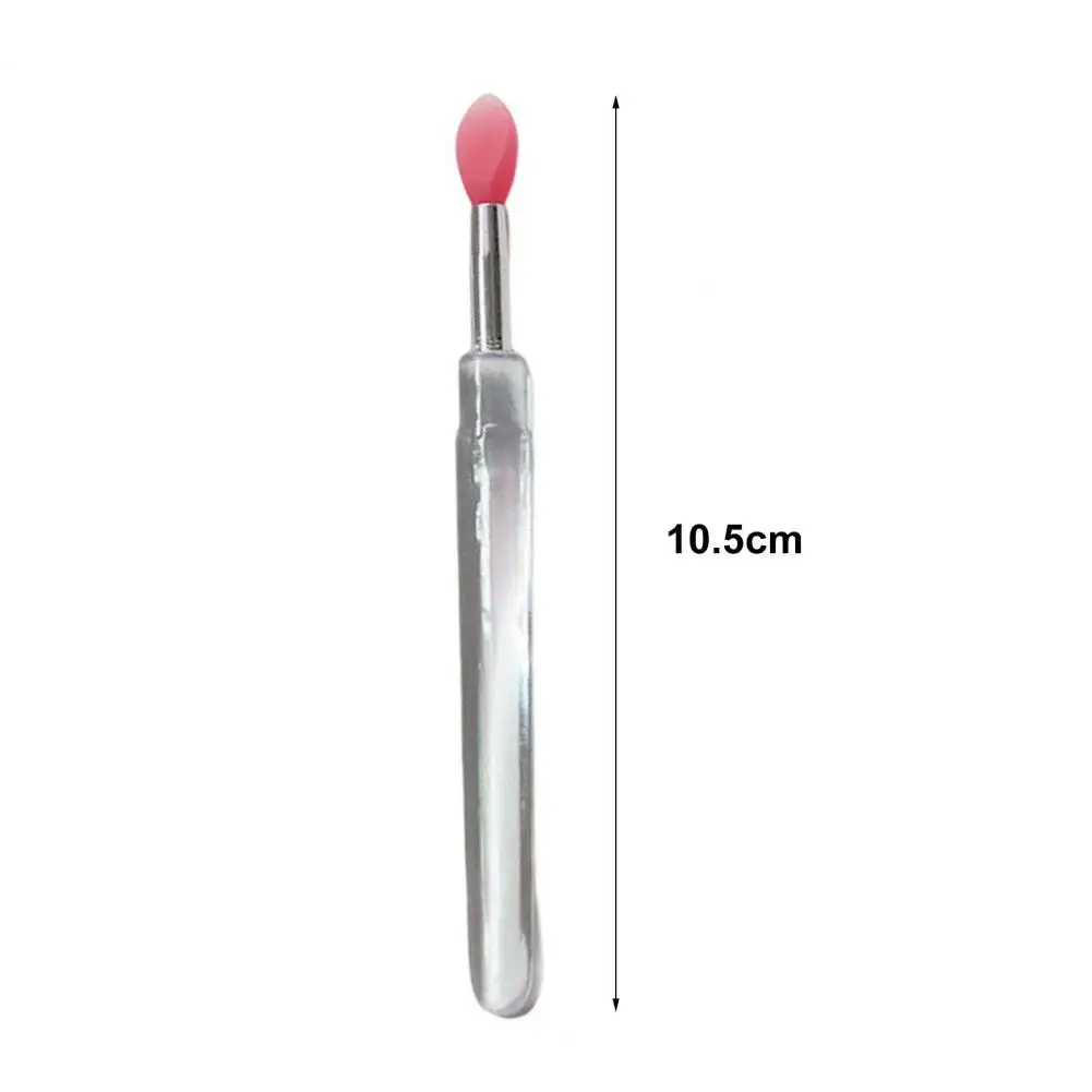 Practical Lipstick Brush Multipurpose Eyeshadow Brush Multifunctional Smooth Silicone Eye Masque Brush