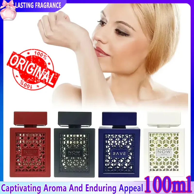 100 مللي شرقي الآن RAVE Tune EDP رذاذ الجسم عطر عربي امرأة رجل عطر عالي الجودة يدوم طويلاً للجنسين عطر فاخر