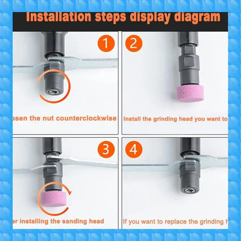 

The Extended Pneumatic Polishing Machine Is Used To Remove Welding Spots And Rust Spots On Metal Products Durable