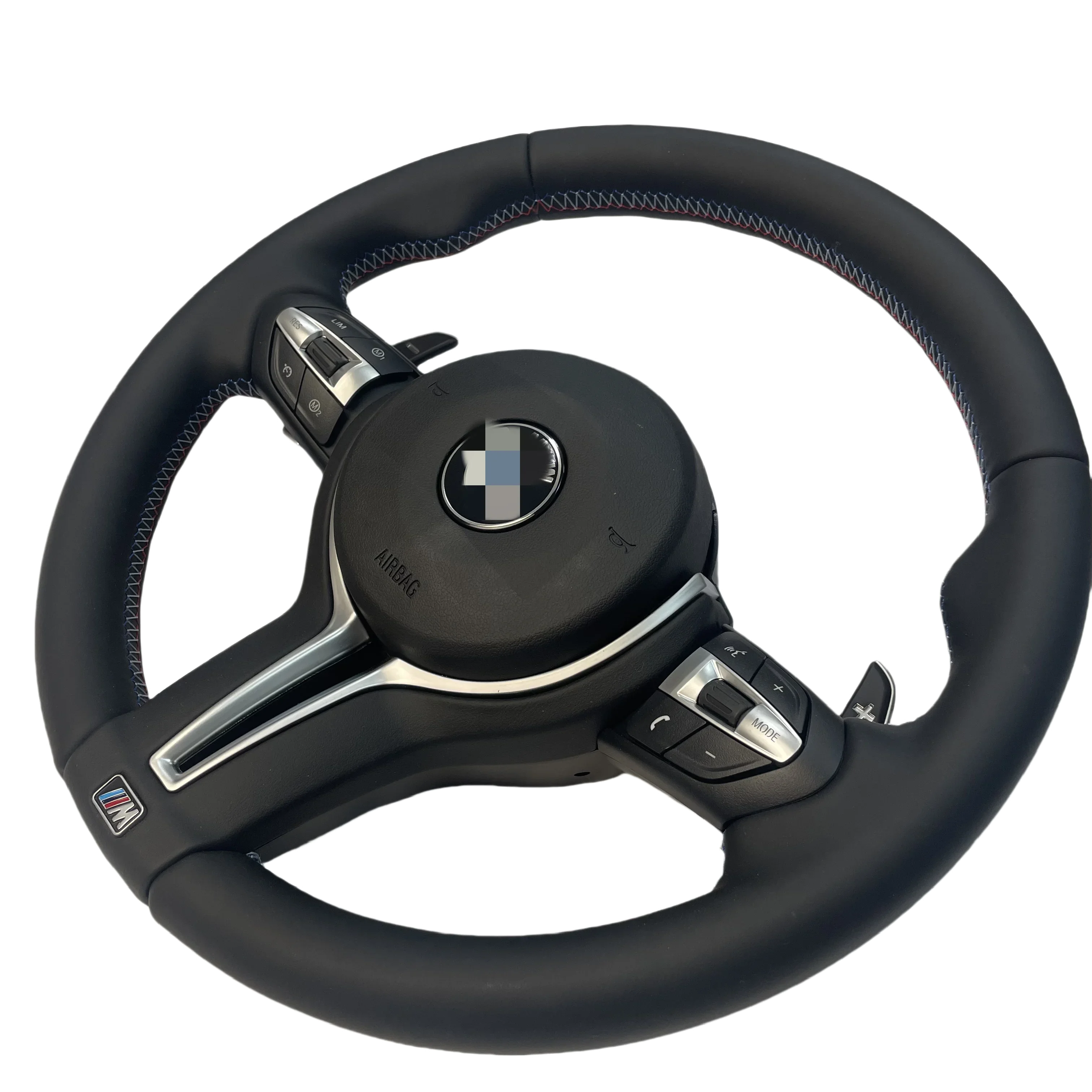 For  Performance Leather Sport Steering Wheel F30 F32 F10 M Series Fit for F20 F07 F01 E46 E60 E90 M3 M4 M5 M7 Models