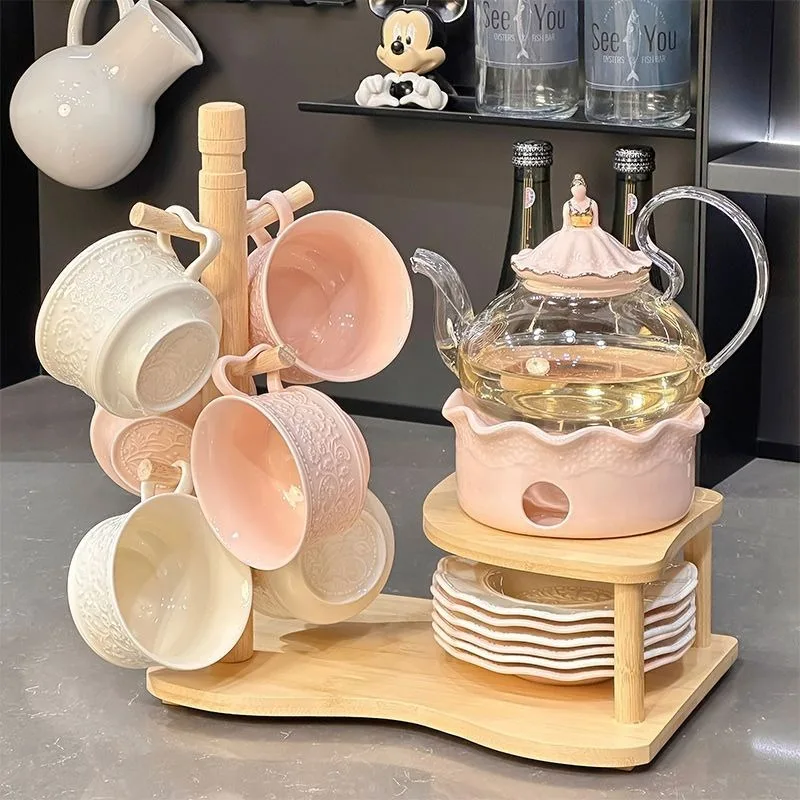 afternoon tea tea set, home living room hospitality drinking water cup cup, cup set, tea cup set