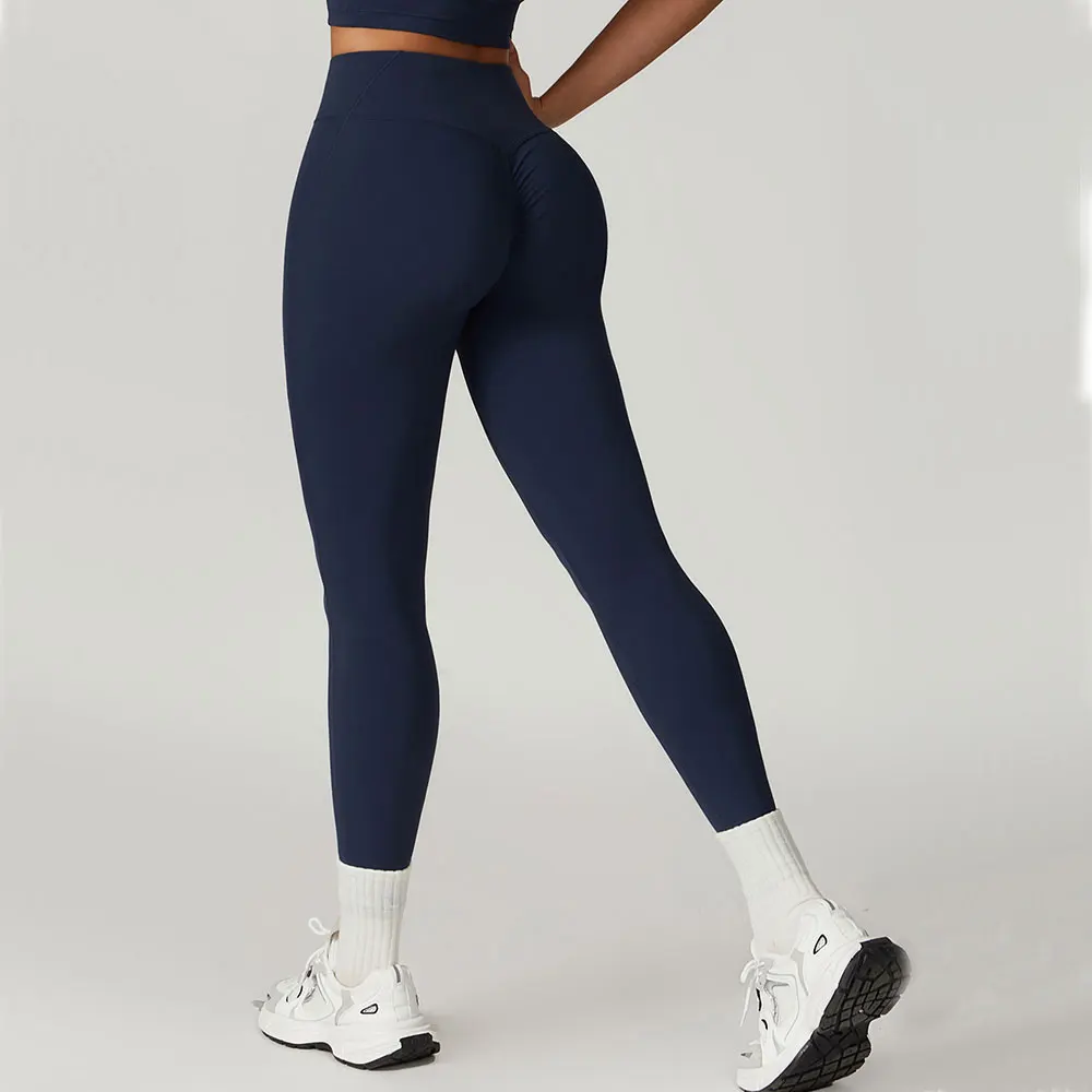 Women Yoga Pants High Waisted Sport Gym Fitness Leggings Scrunch Butt Fitness Women Female Legging Tummy Control Running Tights