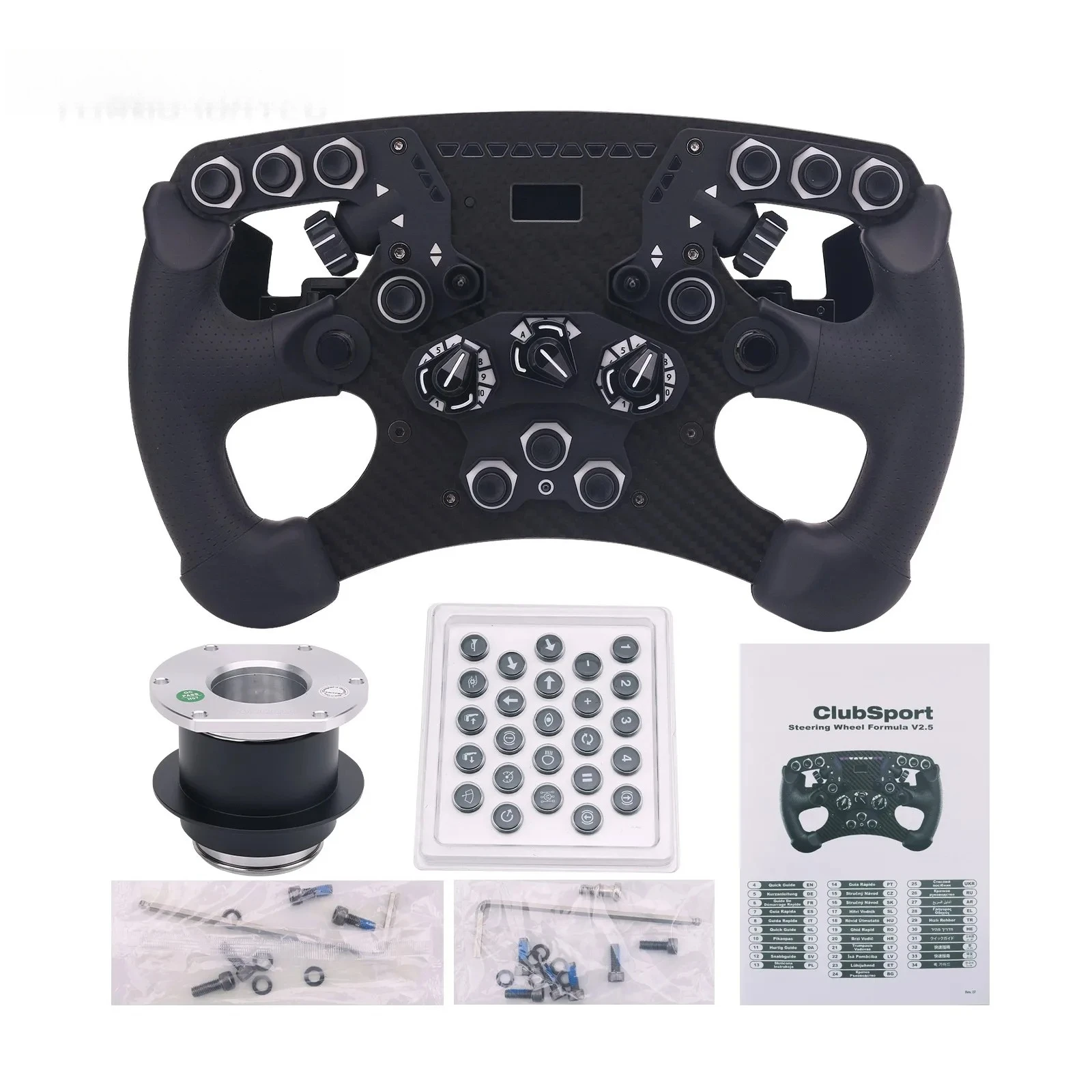 

Steering Wheel Formula V2.5 SIM Racing Wheel PC Video Game Part for FANATEC