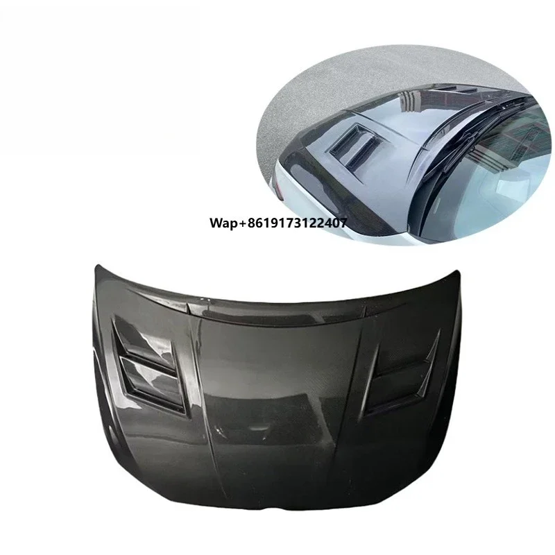 

Hot Seller Vented Style Lightweight Carbon Fiber Front Hood Bonnet for VW GOLF MK8 GTI 2019 up