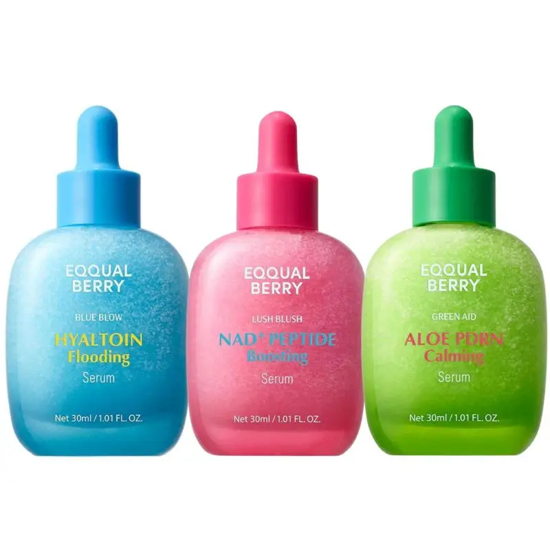EQQUAL BERRY Gentle Repair Deeply Nourishes Skin Tightens Pores Reduces Fine Lines Serum Korean Skin Care Concentrated Essence