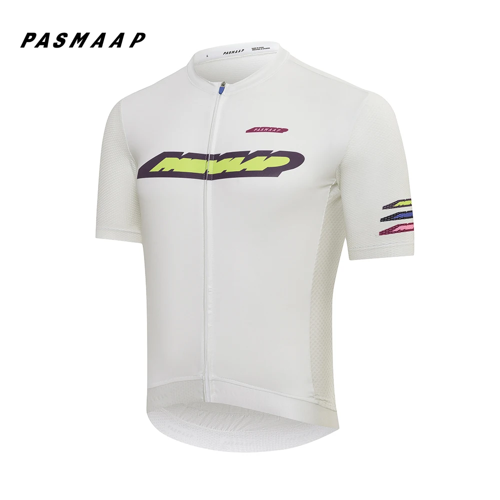 PASMAAP Midsummer Cycling Jersey MTB Road Bicycle Shirt High Quality Pro Team Short Sleeve Bike Clothes Maillot Ciclismo Hombre