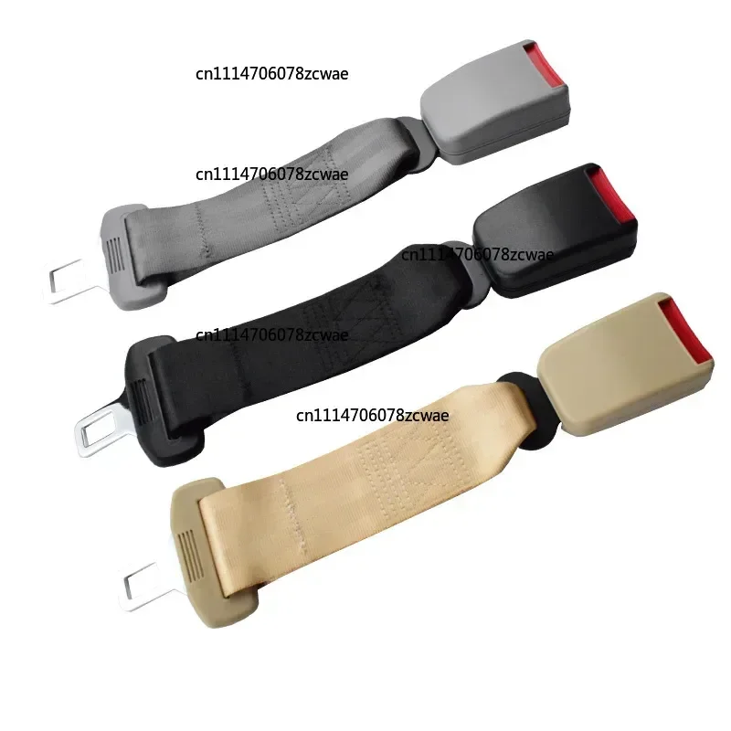 1/2Pcs 30cm Car Seat Belt Extender Safety Seatbelt Lock Buckle Plug Thick Insert Socket Extender Adapter Automotive Accessories