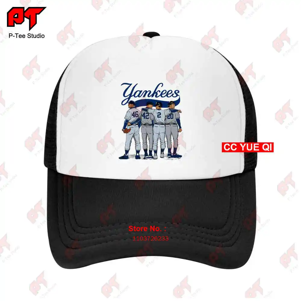 Newyork Yankees Andy Pettitte Mariano Rivera Derek Jeter Baseball Caps Truck Cap ZNMV