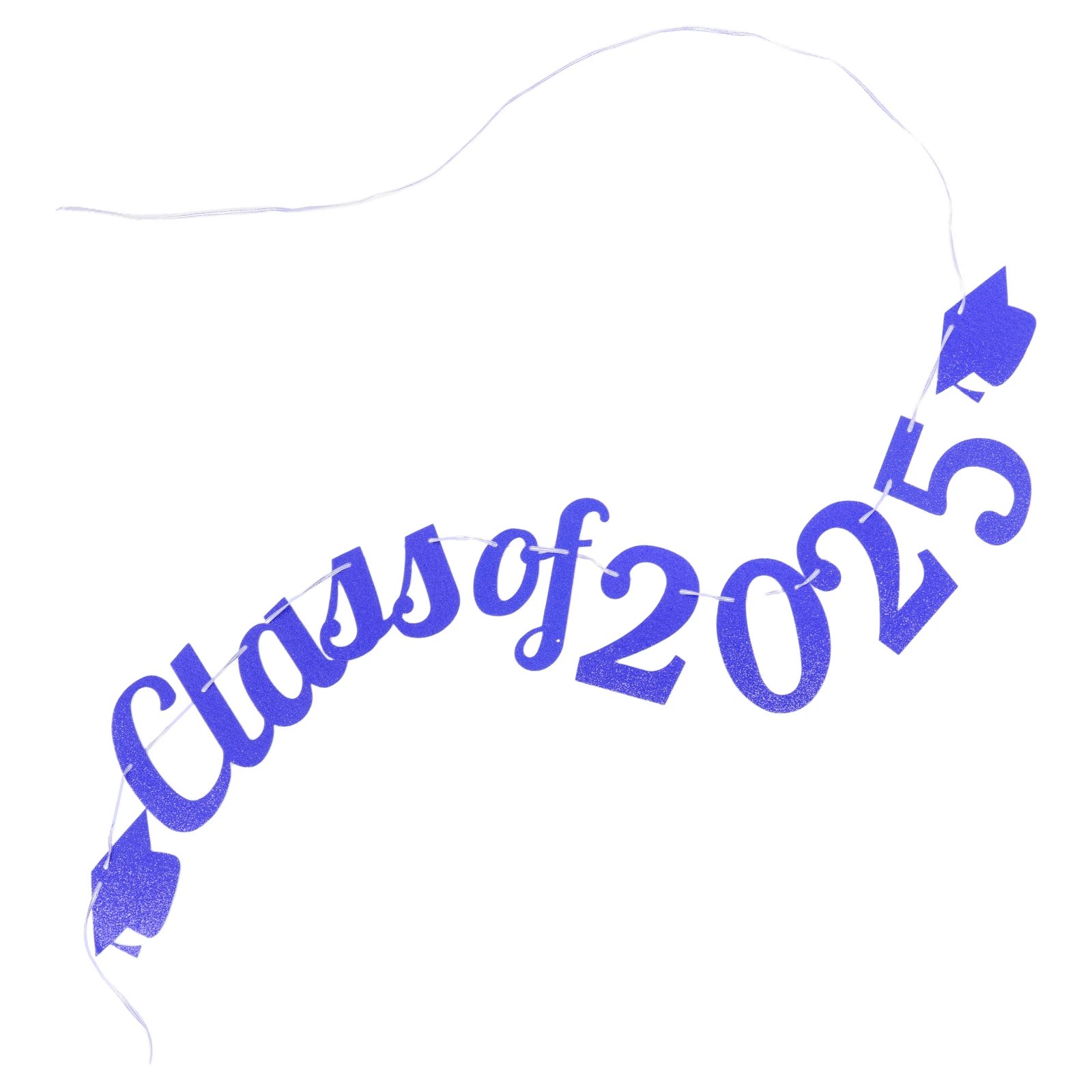 

Versatile Graduation Party Banner 2025 Grad Themed Hanging Decoration Photo Prop For School Ceremony Courtyard Garden Decoration