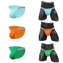 Men's Underwear Men Sexy Bikini Briefs Jockstrap Pouch Cuecas Man Modal Panties Sissy Thongs Underpants Gay Slip Homme Srting