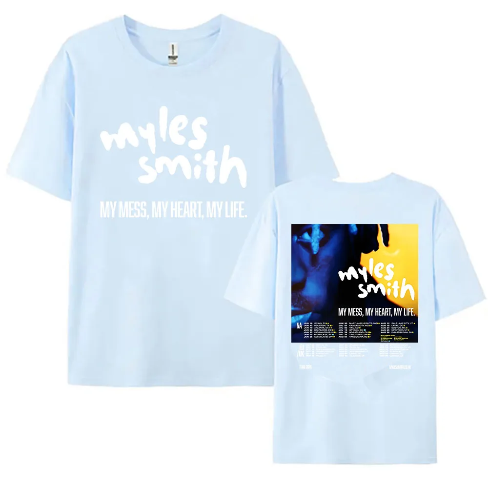 My Mess, My Heart, My Life Tour 2026 Tees Myles Smith Design
