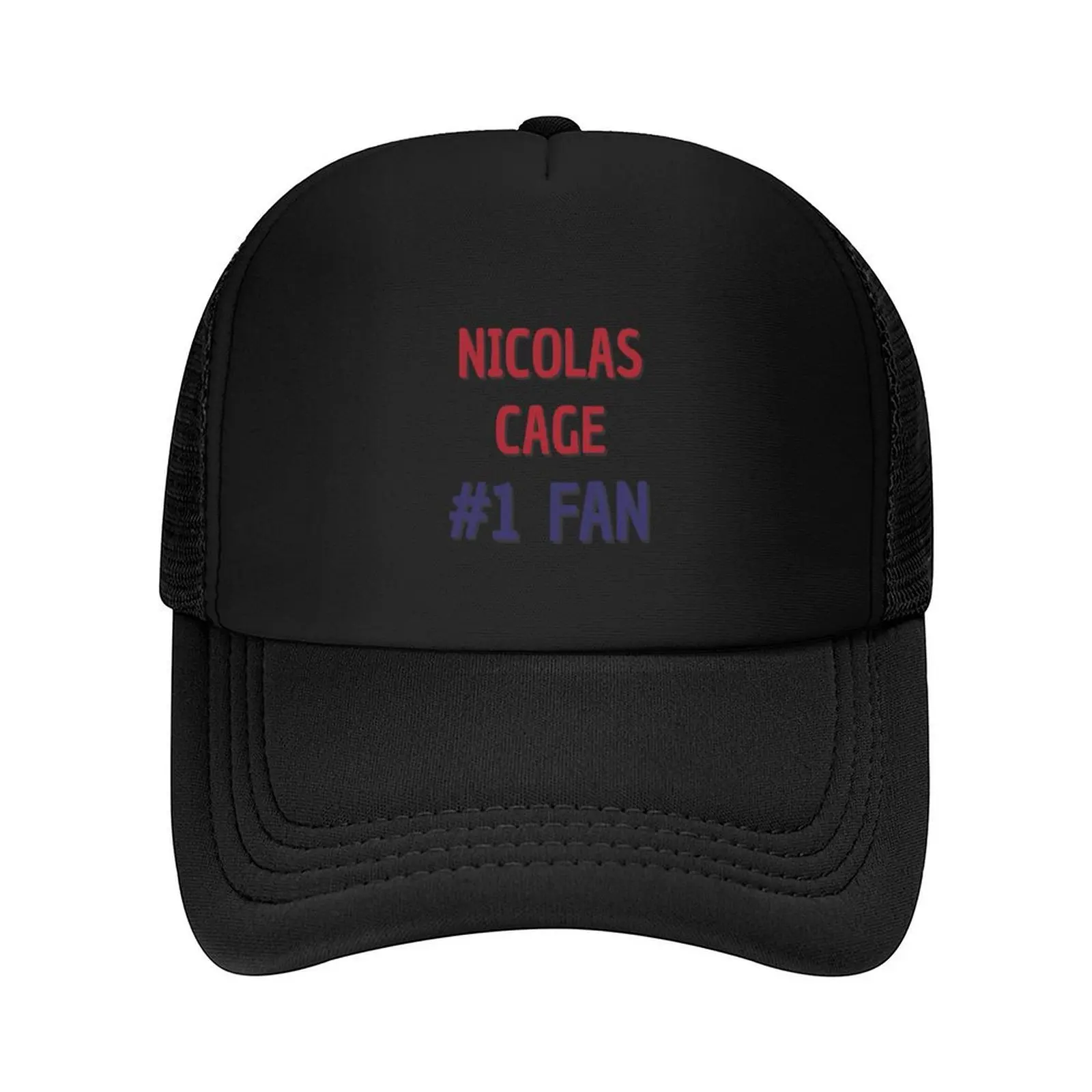 

Nicholas Cage - #1 Fan Baseball Cap tea Hat Golf Sunhat Anime Hat Female Men's