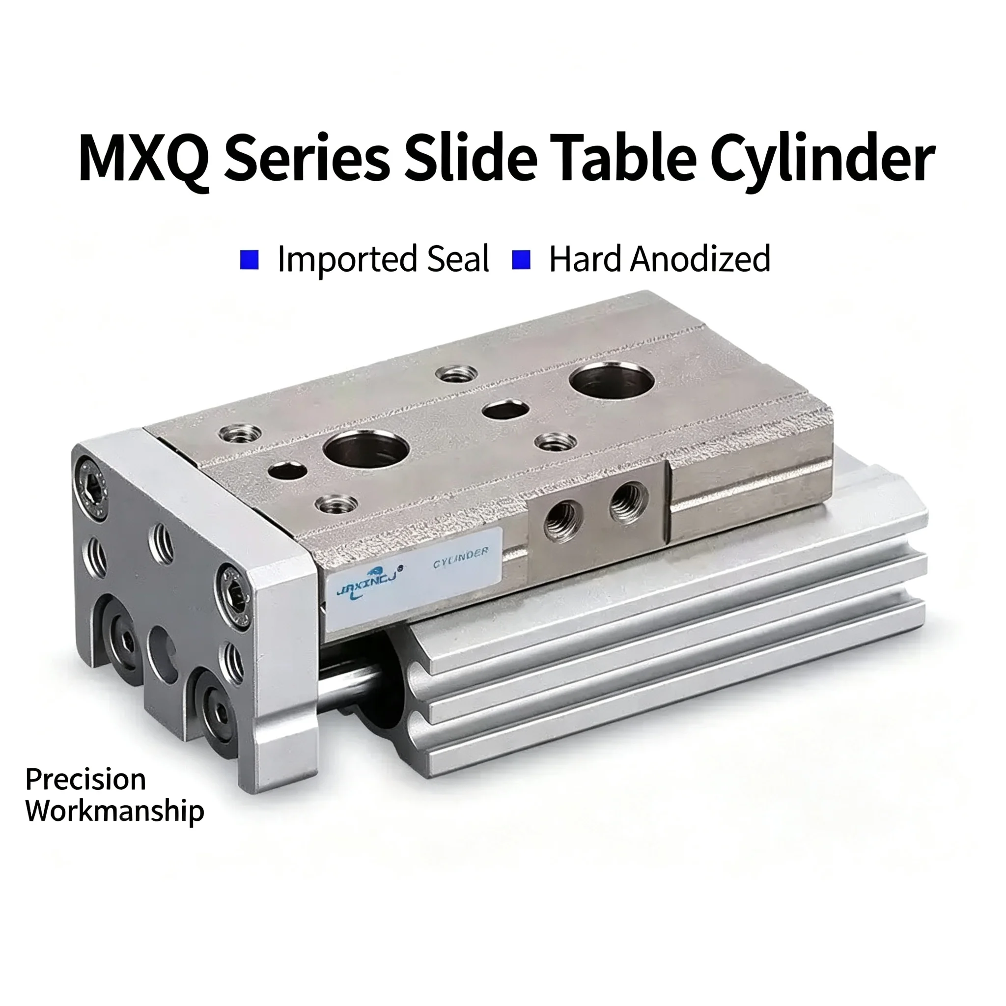 Air Pneumatic Slide Table Dual Rod Rail Cylinder for Industrial Use MXQ6-10 MXQ8-20 MXQ12-30 MXQ16-40 MXQ20-50 MXQ25-75 100 125