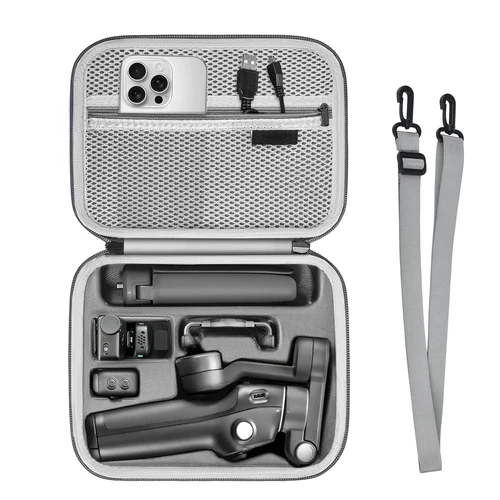 Osmo Mobile 7/8 bolsa de almacenamiento portátil Estuche de transporte para DJI OM 7/7 Pro cardán de mano y caja de accesorios para DJI OM 8