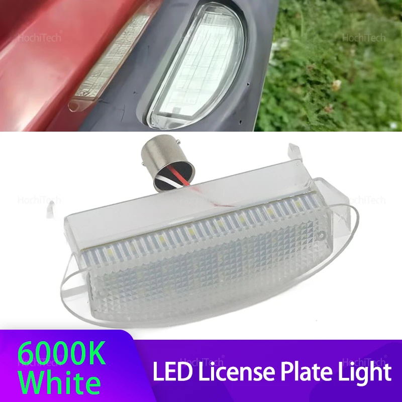 1pc LED License Plate Light Canbus Number Lamp No Error for Renault Clio MK2 1998-2006 for Renault Twingo 1993-2007 7700410754