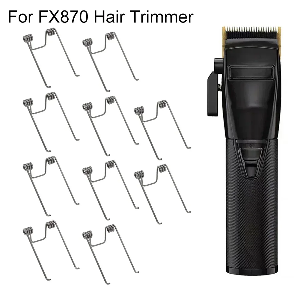 10 Pieces Metal Tension Springs 1.8 Cm Replacement Parts For FX870 Electric Hair Trimmer Home And Salon Accessory Set