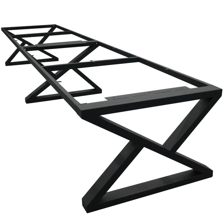 High Quality Custom Metal Desk Feet Large Table Leg Conference Frame Stainless Steel Iron Furniture Base Kitchen Hotel Outdoor