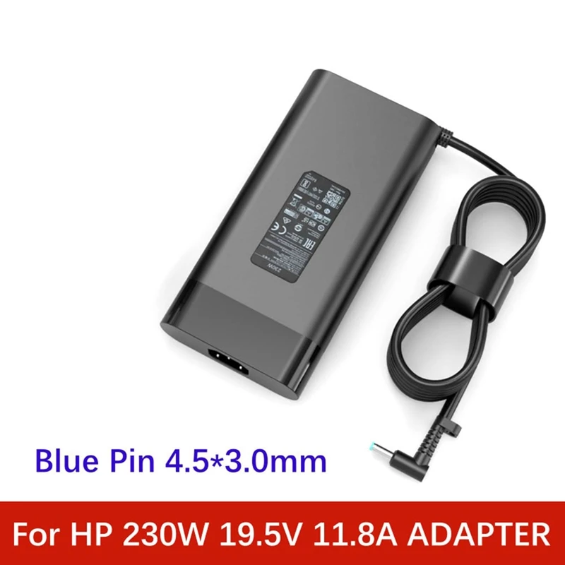230 واط 19.5 فولت 11.8A شاحن الكمبيوتر المحمول ل HP Omen 4 5 6 عالية الأداء الألعاب محمول محول الطاقة الاتحاد الأوروبي التوصيل