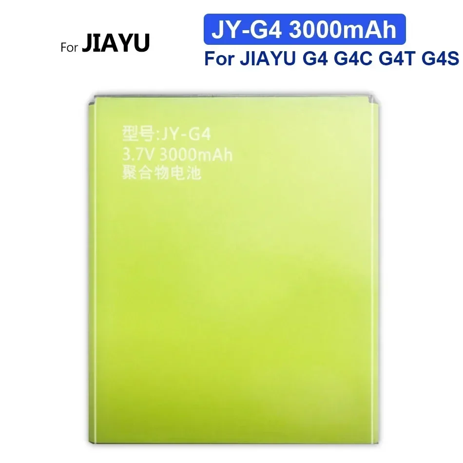 JY-G4 JYG4 3000mAh 휴대 전화 배터리 JIAYU JY G4 G4C G4T G4S JY G4 교체 배터리