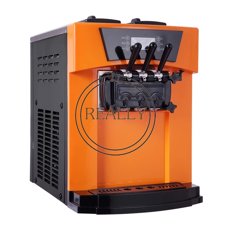 

18-22L/h mini soft ice cream machine made in china carpigiani prices table top soft serve ice cream machine with high quality