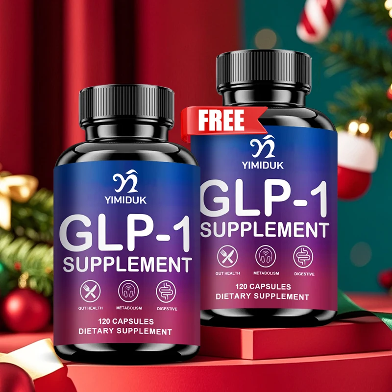 

GLP-1 Capsules, with L-Methylfolate, Synbiotics, Hops Flower Extract Probiotic, for Appetite Suppressant, Metabolism, Energy