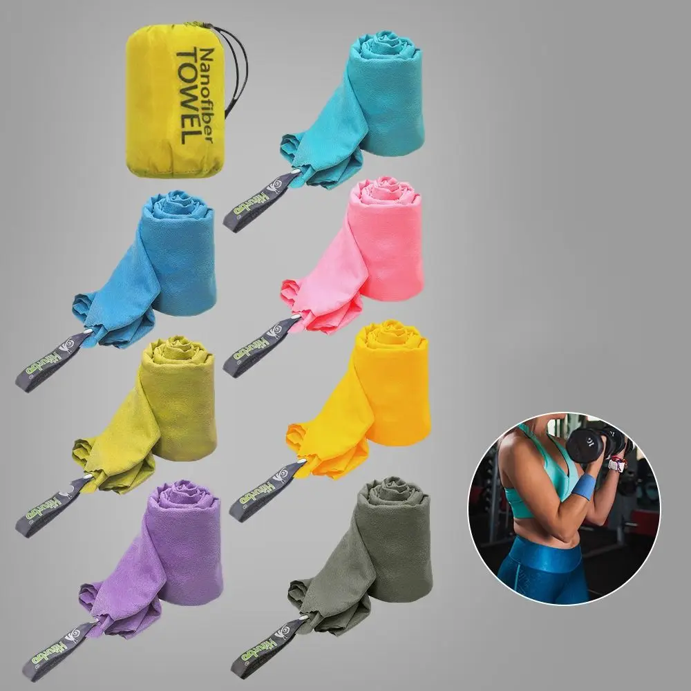 Super Absorbent Sports Quick Drying Towel Storage Bag Portable Microfiber Towel Lightweight Machine Washable Travel Towel