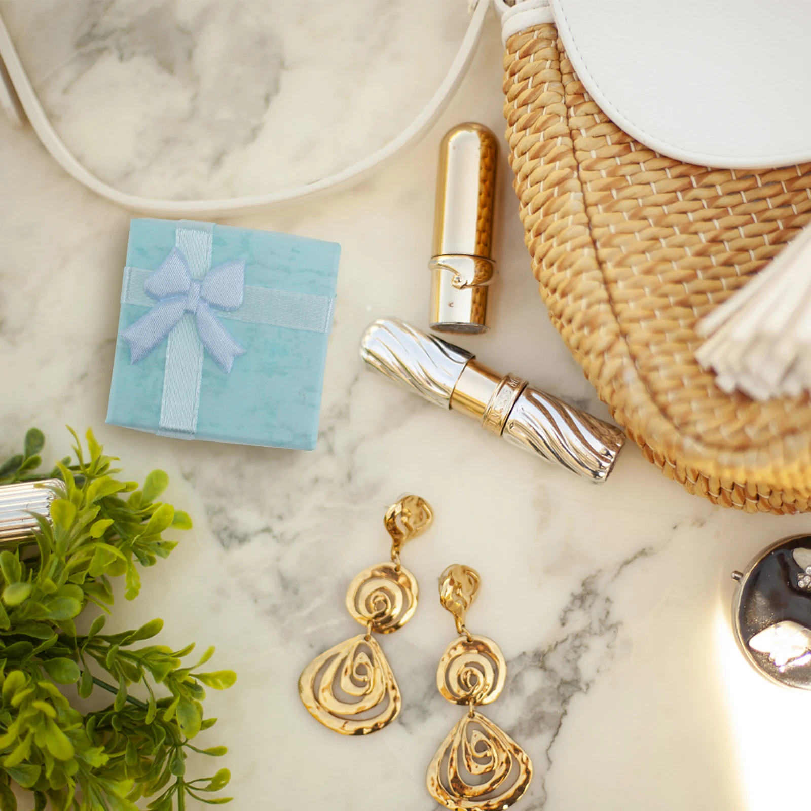 24 قطعة من صناديق الهدايا لتخزين المجوهرات، حافظات تنظيم أنيقة للأقراط والقلادة والسوار وصناديق المجوهرات لعرض الحلوى والحفلات