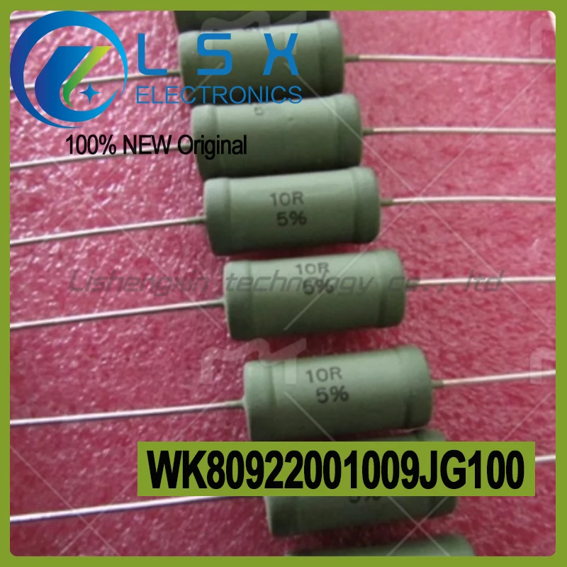 

10 шт. MK8 5 Вт 10R 5% WK80922001009JG100 металлооксидный тонкопленочный резистор новый и оригинальный