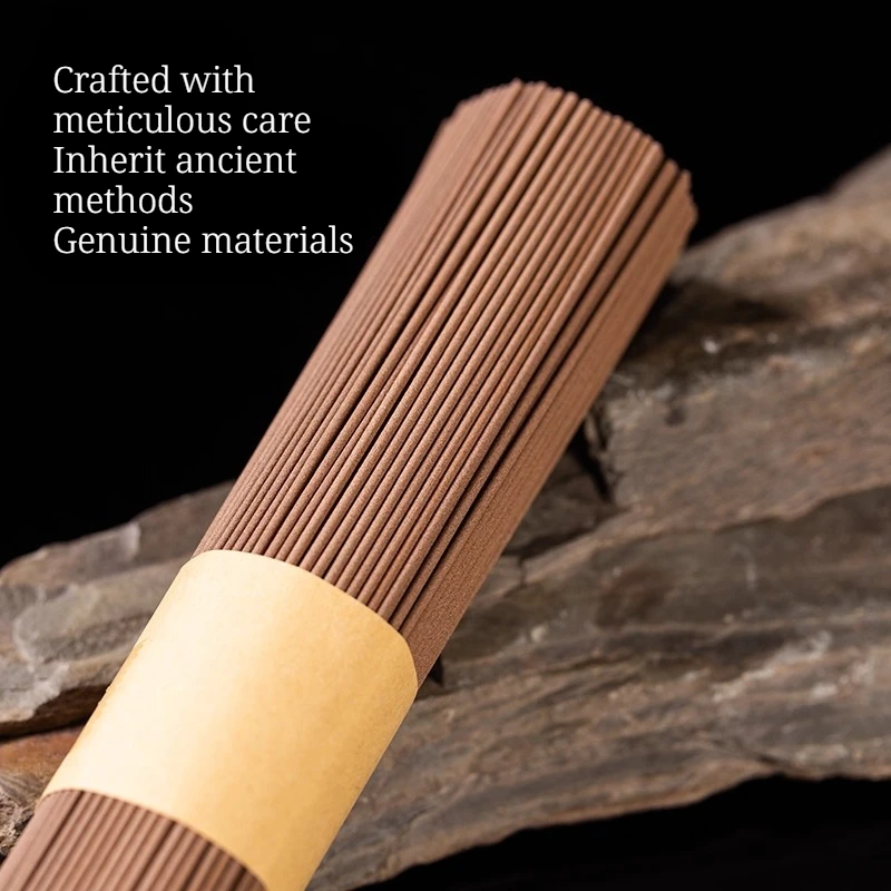 100g Hainan Guoxian Xiang 3-star Bedroom Buddhist Halls Natural Indoor Home Indoor Incense Burning Air Purification Joss Stick