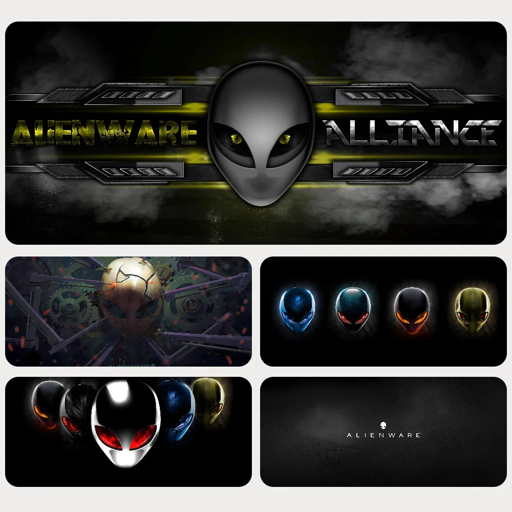 

Alienware Gaming Mousepad Mouse Mat Desk Mat With Pad Gaming Accessories Prime Gaming XXL Keyboard Pad Padding Mat