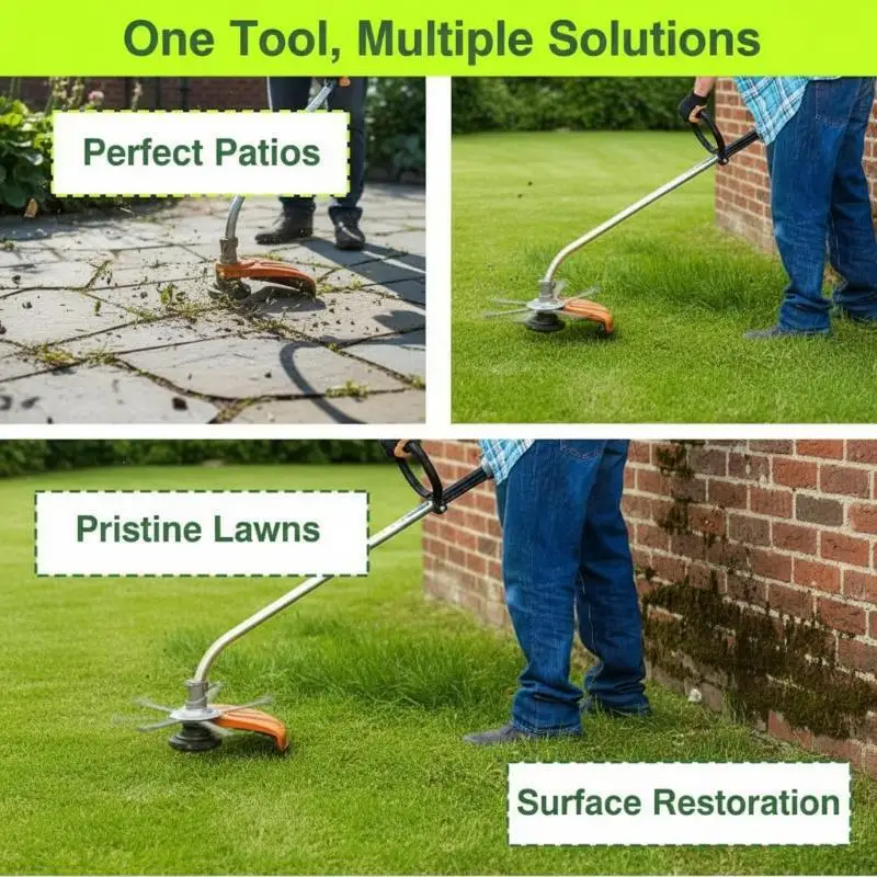 New Steel Wire Grass Trimmer Head  New String Trimmer Replacement Head, Wire Weed Trimmer Head Weed Remover Tool