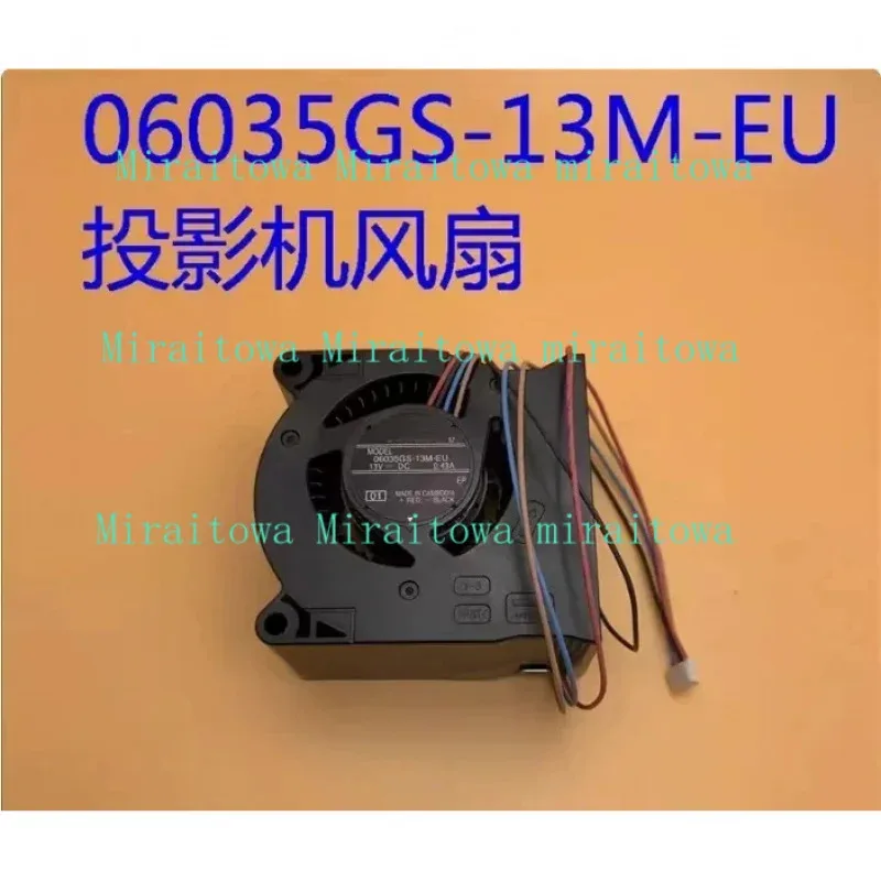 .06035GS-13M-EU nuevo ventilador de proyector 06035GS-13M-EU uso para proyectores EPSON CB-X49 U50 X50 FH52 W52 972 de buena calidad