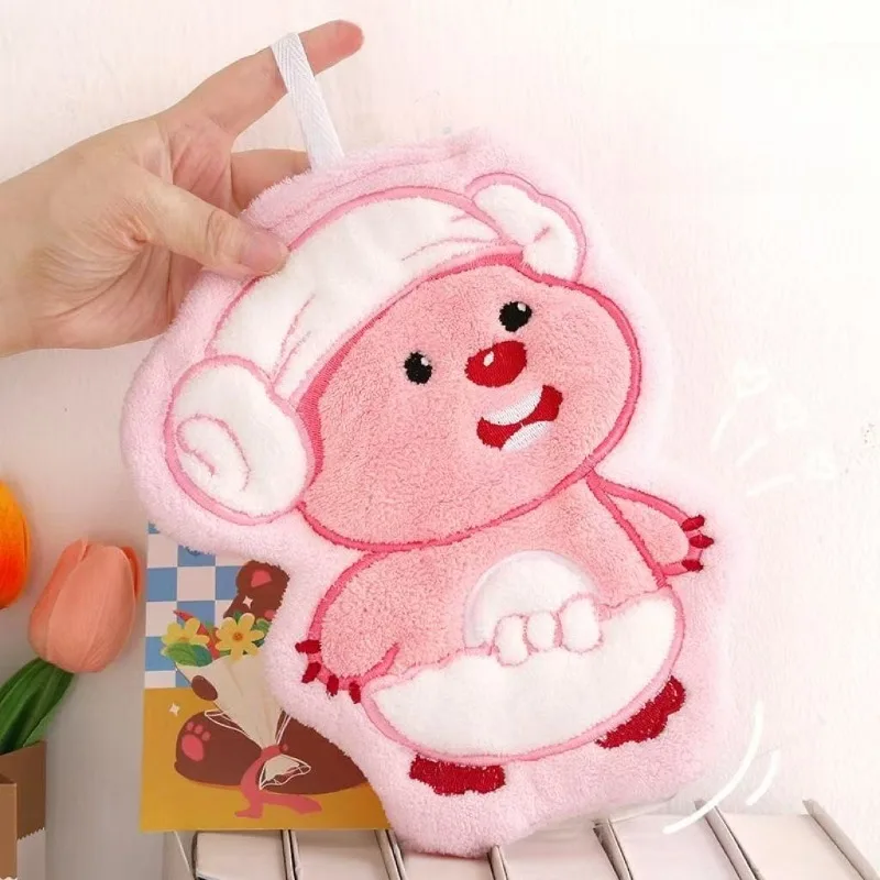 Loopy Towel Cartoon Niedliches, schnell trocknendes, wasserabsorbierendes, verdicktes, stilvolles, personalisiertes, hochwertiges Handtuch für Küche und Bad – Detail 5