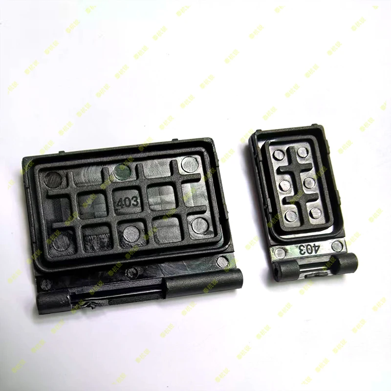 New 2pcs/set For Nikon D7500 USB Rubber Leather Cover Side Leather Rubber Camera Repair Part