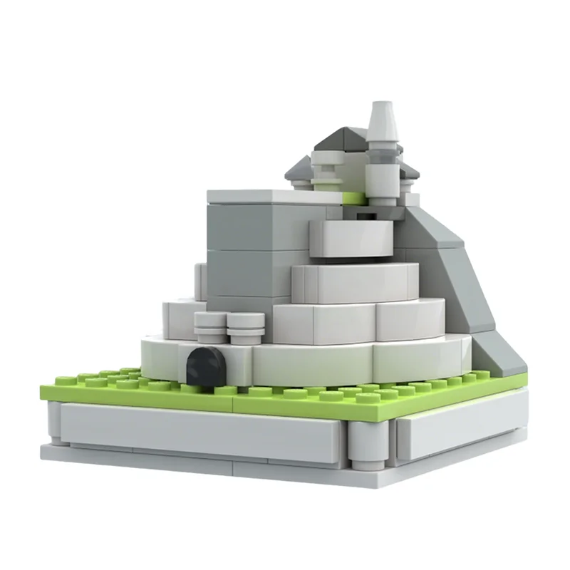 132pcs MOC The White City Hobbit Lord Rings Model Building Blocks Construction Toys DIY Education Christmas Gift Idea Brick Kids