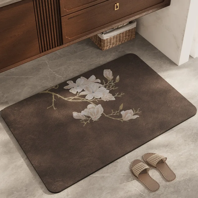 Bathroom absorbent diatom mud toilet doormat toilet toilet floor mat toilet carpet