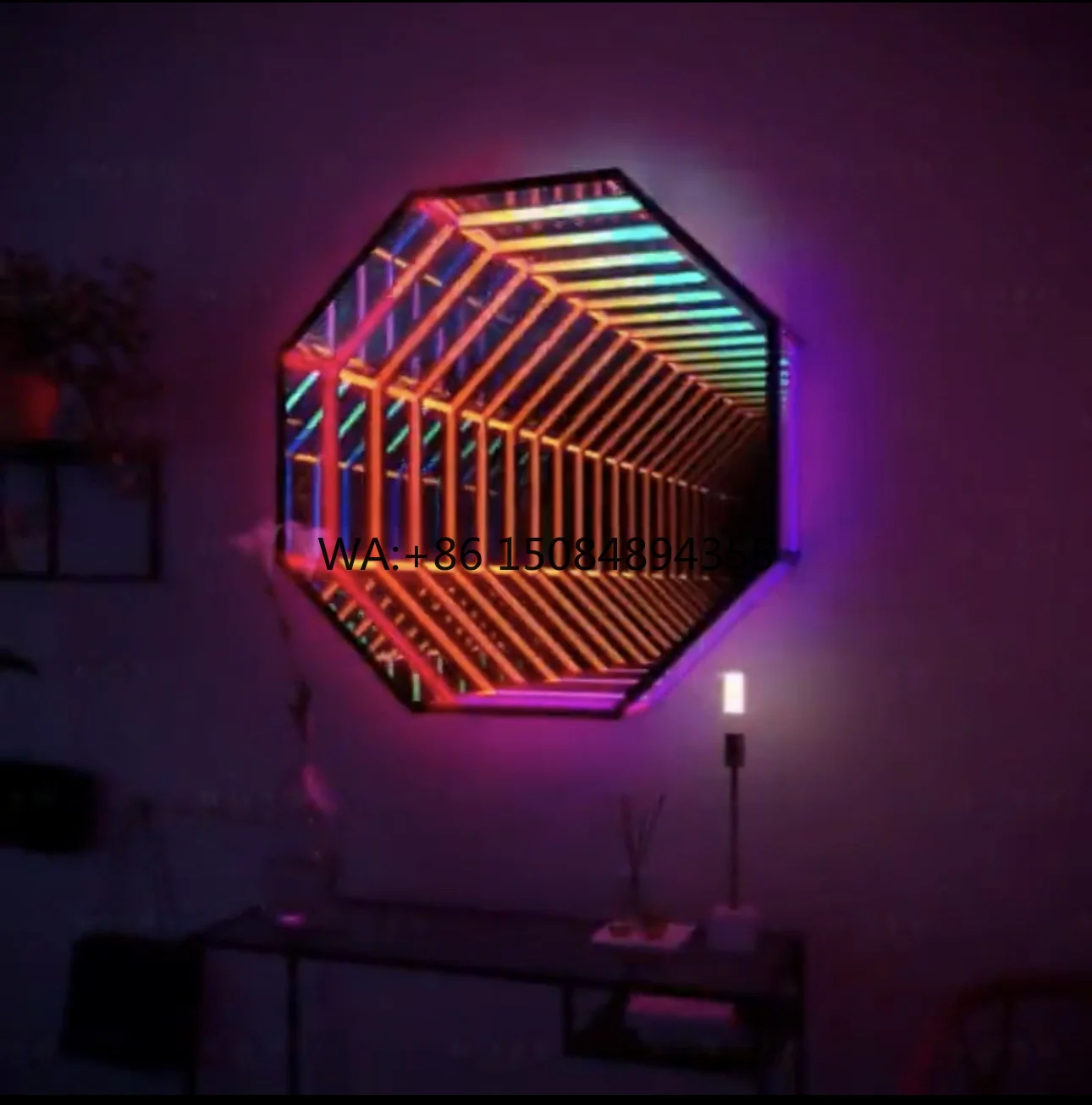 

3d Infinity Mirror Custom Led Sign Neon Light Sign Infinity Led Mirror Infinity Mirror Neon