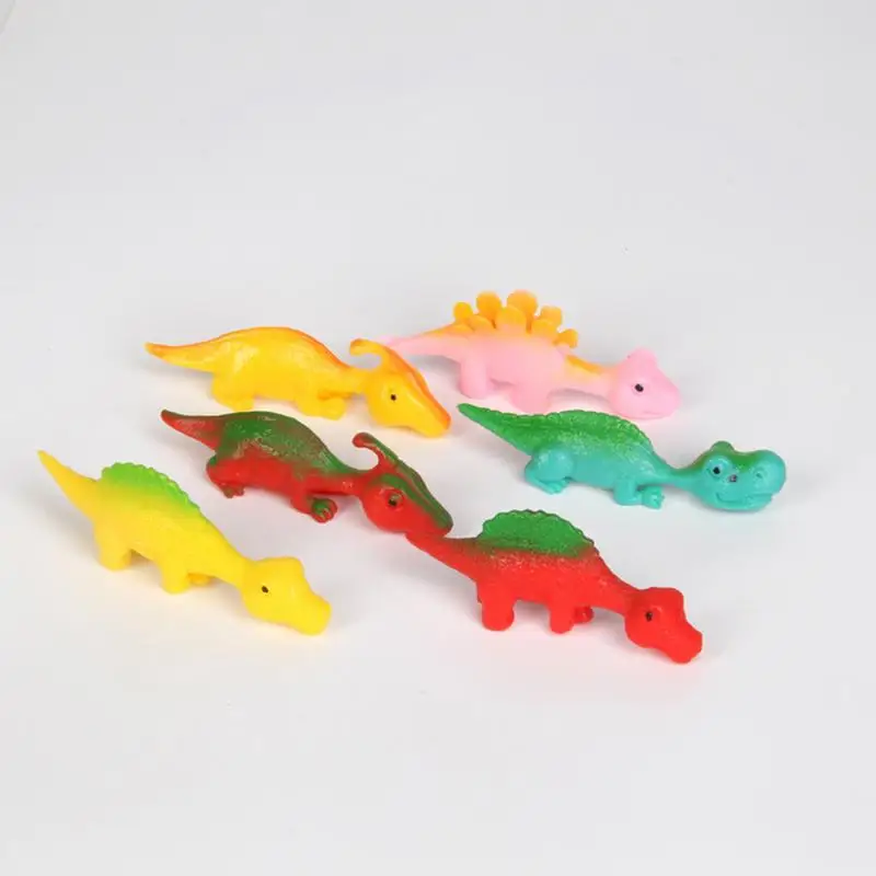 Creative Flying Dinosaur Finger Toys Kids Funny Animals Anxiety Stress Relief Shooting Playing Toy Slingshot Catapult Game