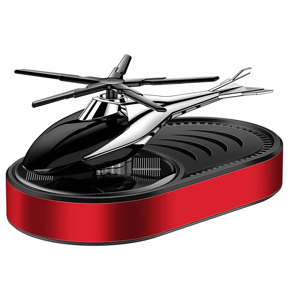 Air Ventilation Helicopter Decor Fragrance Solar Powered Car Freshener Stylish And Practical Long Lasting Fragrance