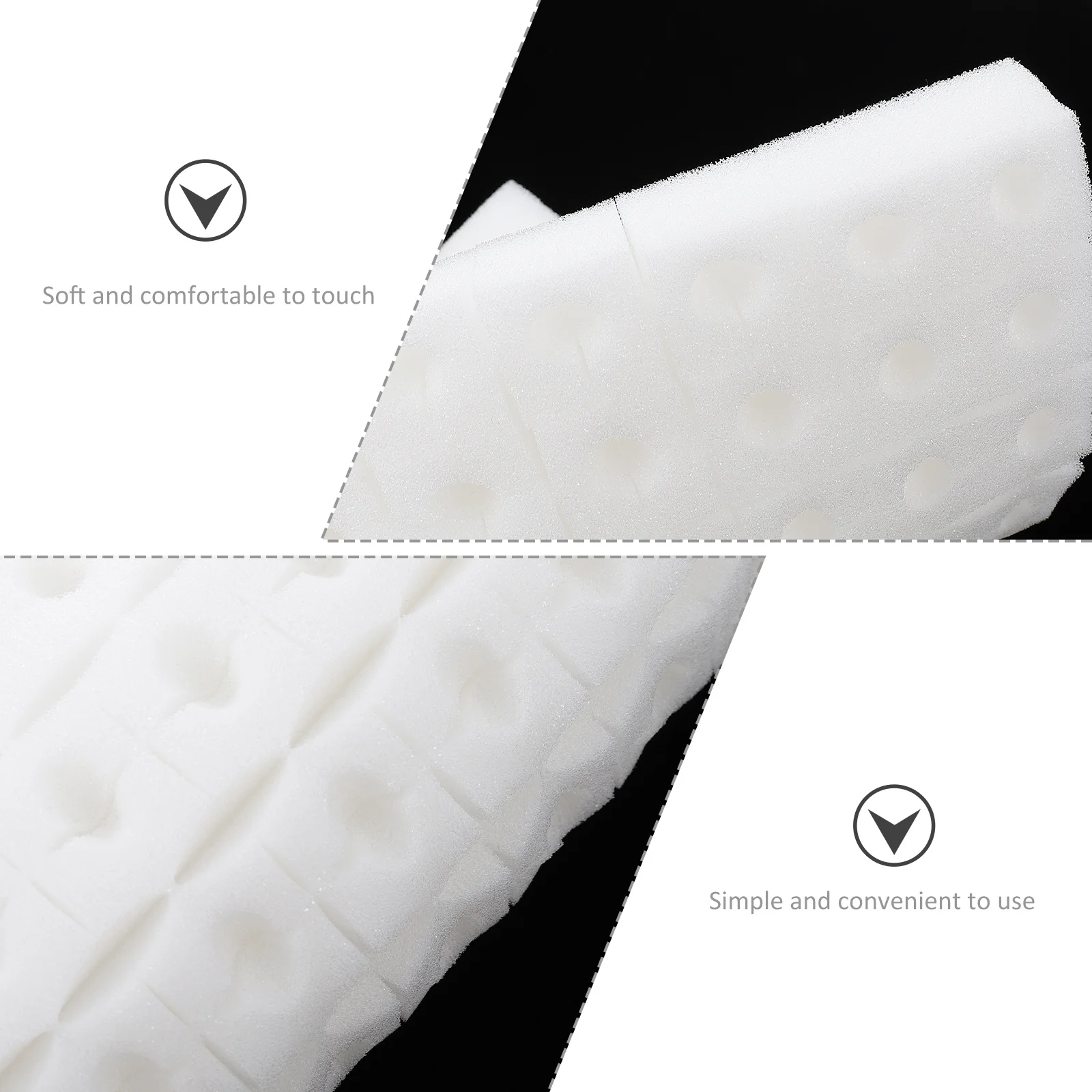 

4Pcs Soilless Planting Sponge Hydroponic Gardening Tool Vegetable Seedling Nursery Garden Supply Hydroponic Planting Sponges