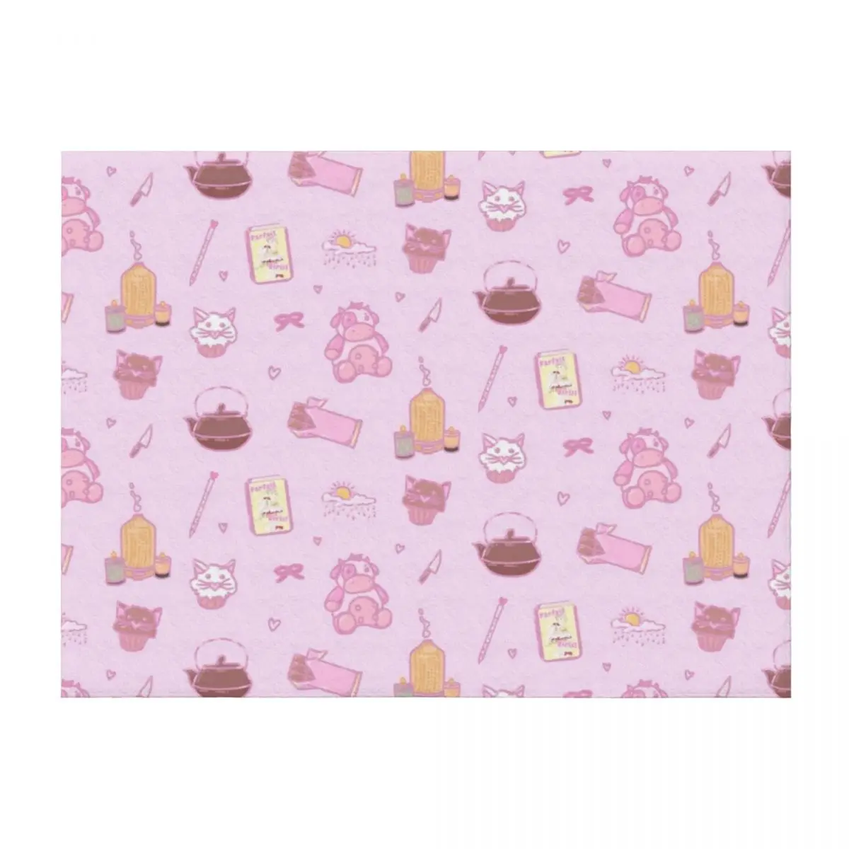 

15P Doki Props Sticker Pack! Throw Blanket Heavy Hairys Designers Shaggy Blankets