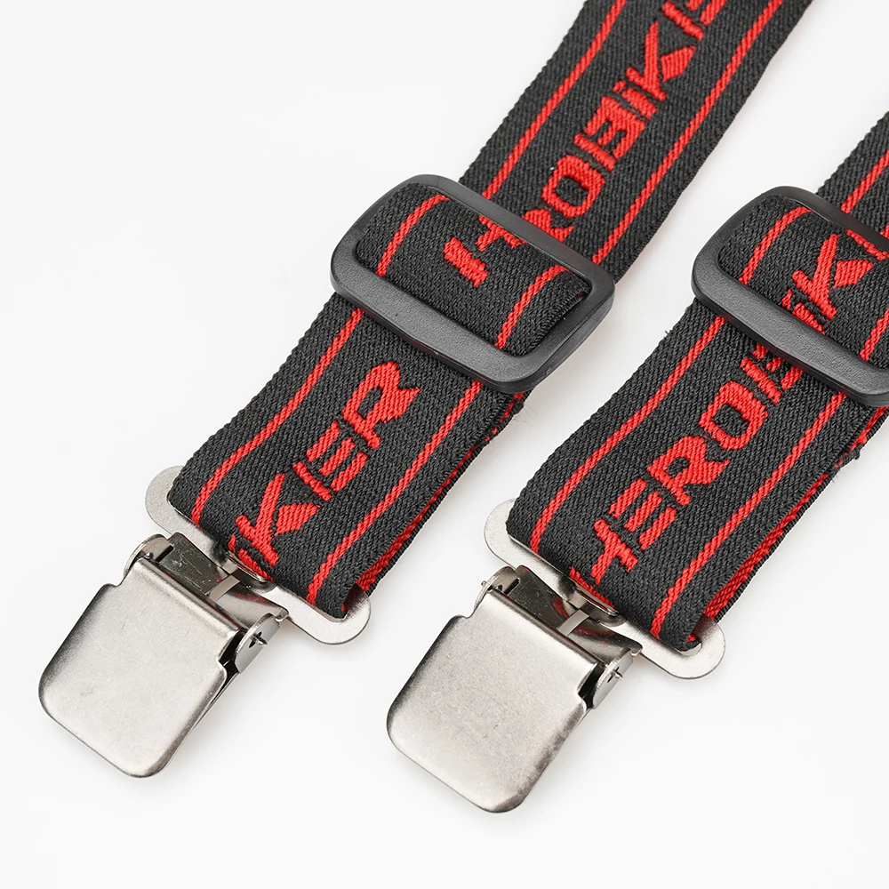 حزام دراجة نارية عالي المرونة قابل للتعديل على شكل حرف Y سروال موتوكروس الحمالات سروال دراجة نارية سباق ركوب الحمالات حزام #5