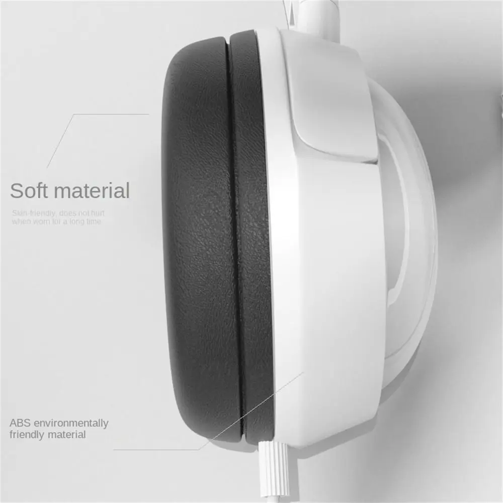 Over Ear Wierd Headphones HiFi Stereo Adjustable 3.5mm Headset Audio Bass Noise Cancelling Macaron Headphone Mobile Phone