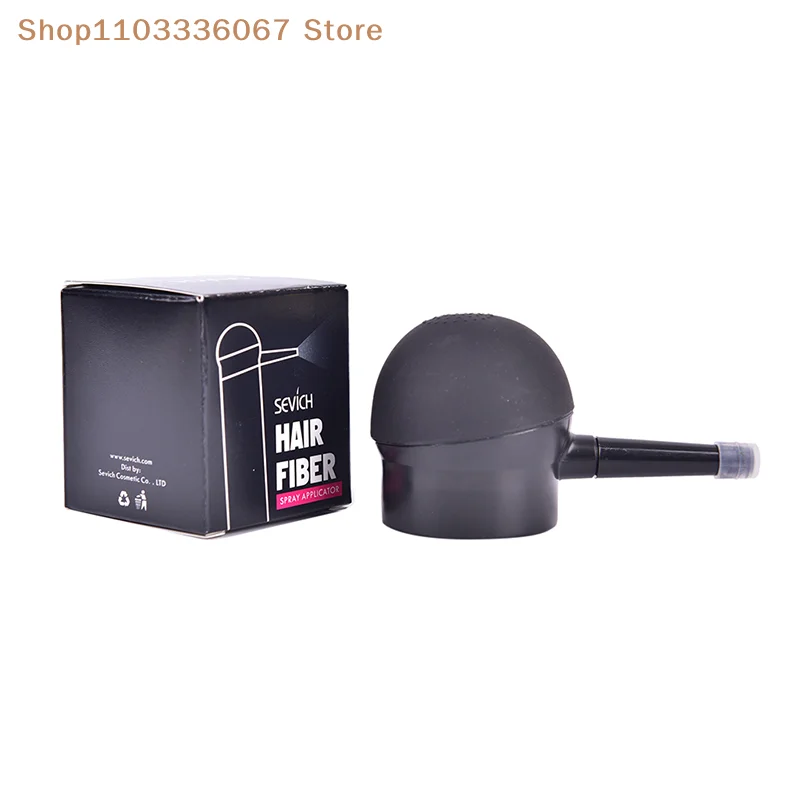 【HM】Nozzle Spray Applicator Pump Tool And Sevich Easy Usage Hair Building Fiber Powders New Package For T-27.5g Bottle 12g 25g