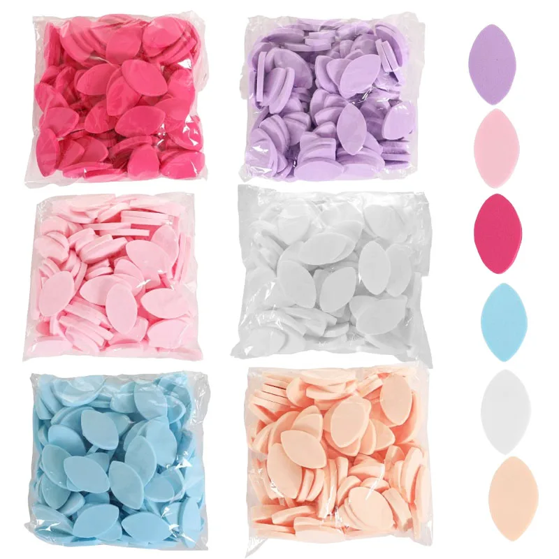 100 pcs/pack éponge douce faux cils tampon cils greffage outils Extension de cils tampons de pratique outil de beauté des yeux accessoires