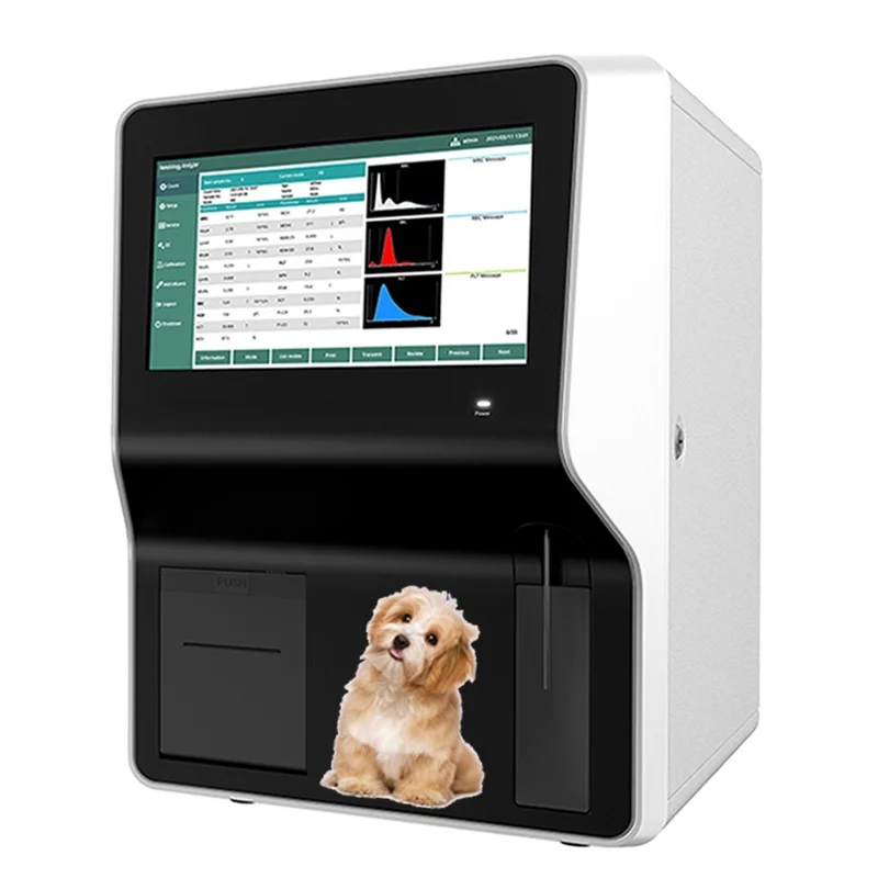 Hématologie vétérinaire 3 parties 3-diff vétérinaire humain hémologique Cbc Machines de Test sang an