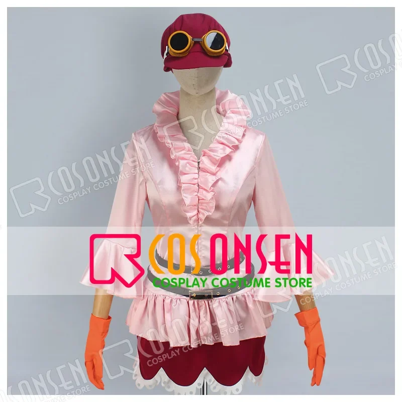 

COSPLAYONSEN One piece Koala Dress Cosplay Costume All Sizes With Goggles Custom Made